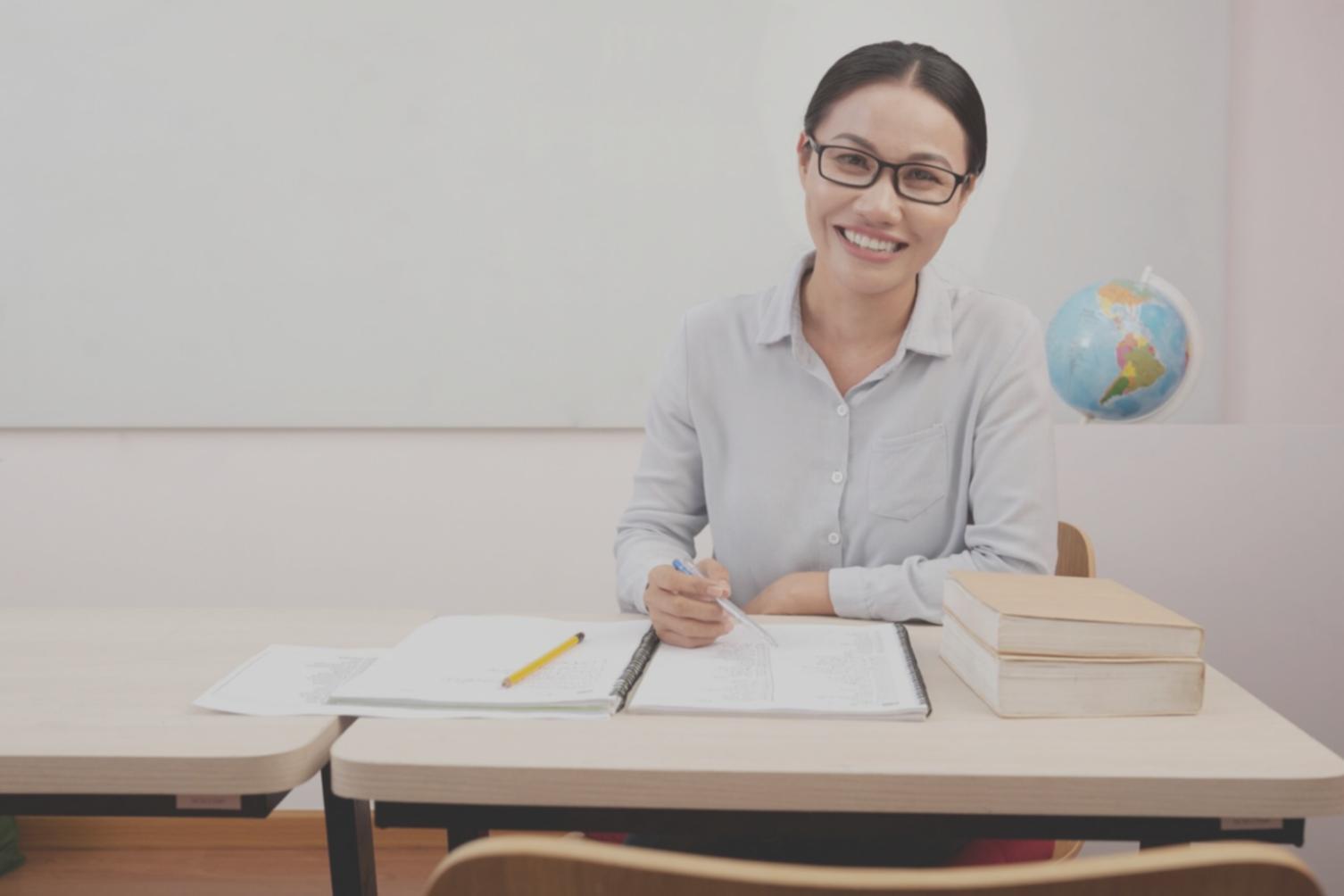 Financial planning workspace with budgeting documents and analysis tools